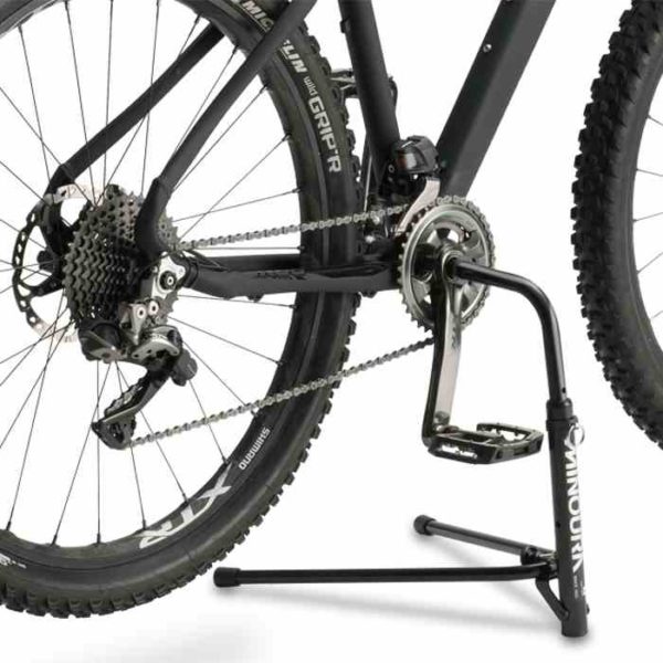 Support Vélo MINOURA SPN-10 – Pour Manivelles Hollow Tech – Noir – Support Sol