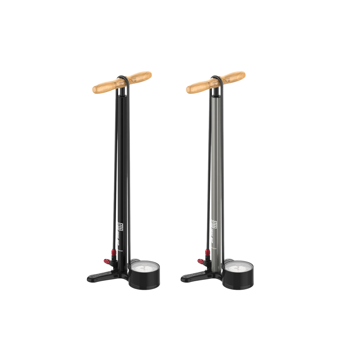 Lezyne Steel Floor Drive Bicycle Pump, 3.5