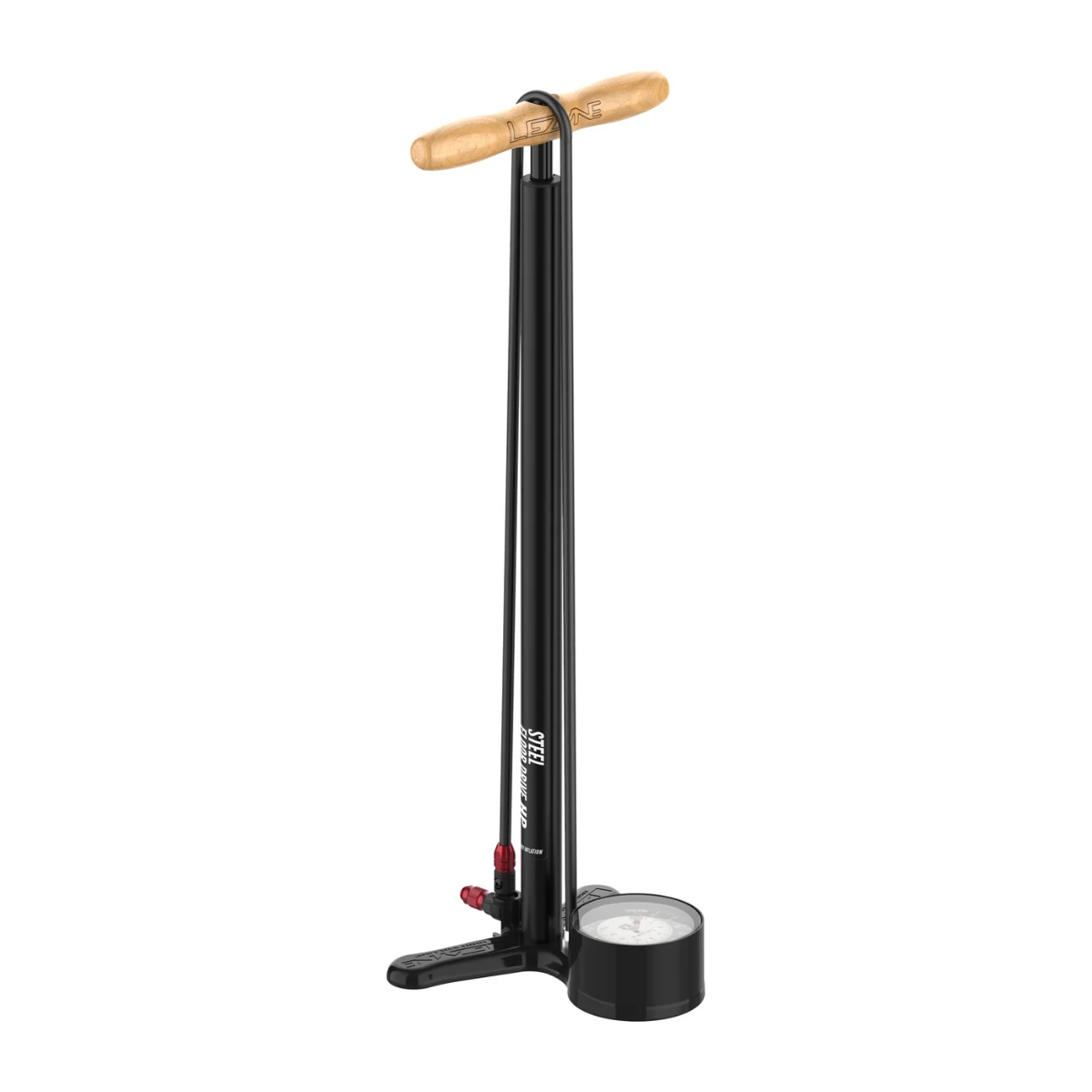 Lezyne Steel Floor Drive Bicycle Pump, 3.5