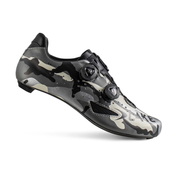 silver cycling shoes