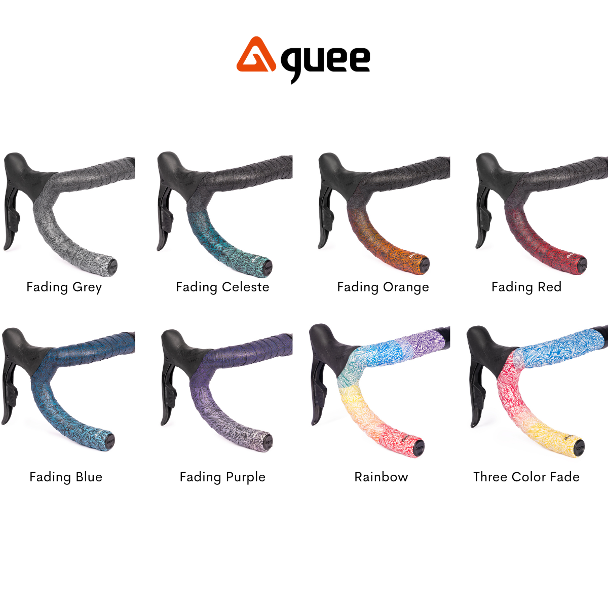 Guee Blue Bar Tape Road Bike GUEE Attitude Fade Performance
