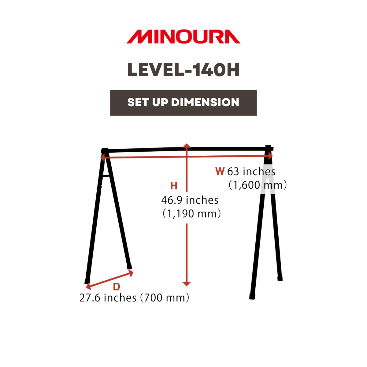 Minoura Level-140H Bicycle Stand