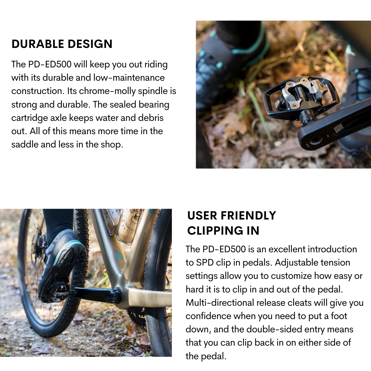 Shimano PD-ED500 Pedal for Road/City The Bike Settlement