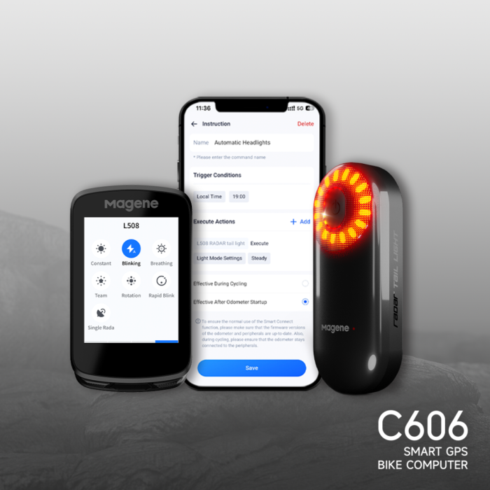 Magene C606 GPS Smart Bike Computer - 5