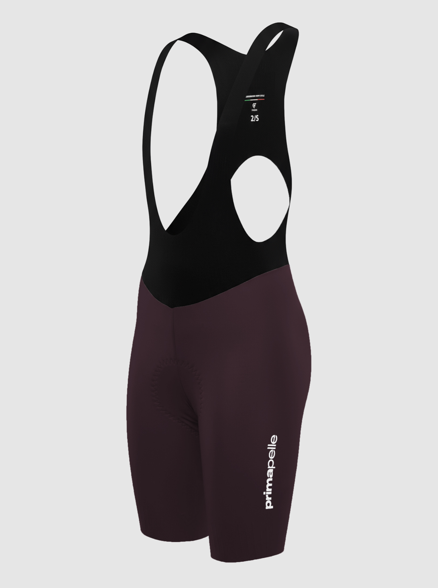 Pissei Woman's Primapelle Bib Shorts (Prugna)