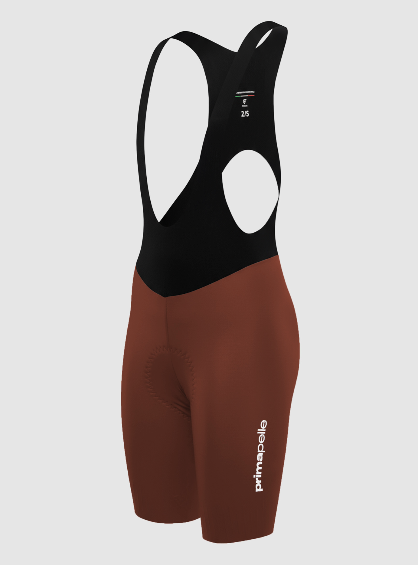 Pissei Woman's Primapelle Bib Shorts (Tabacco)