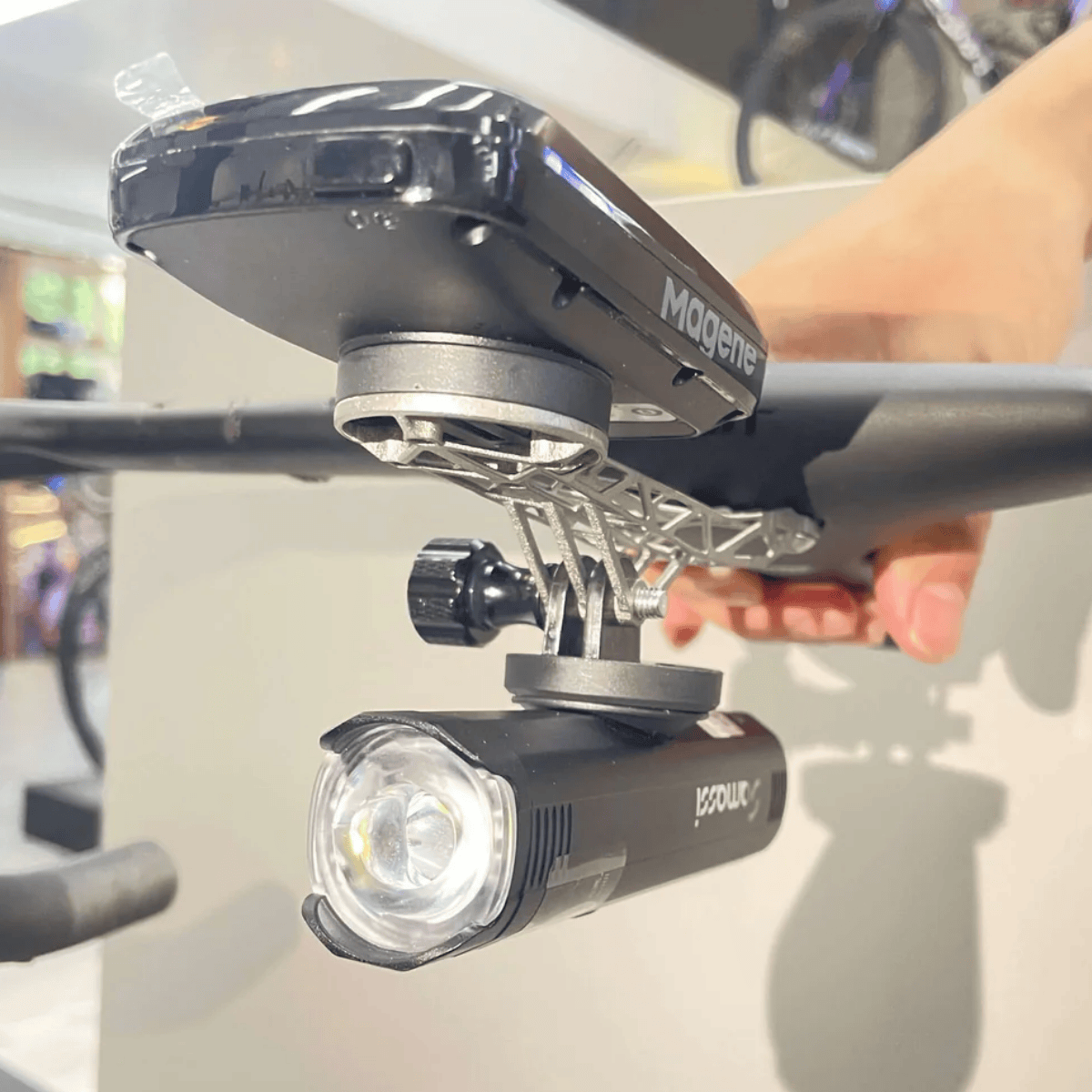 Samassi 3D-Printed Titanium Mount (Pinarello MOST)